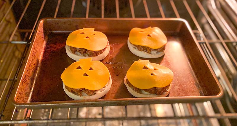melt cheese in oven