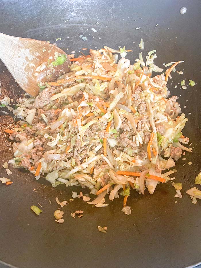 mix ingredients together