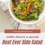 best ever side salad pin
