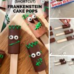 Shortcut Frankenstein Cake Pops Pin