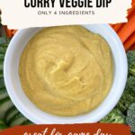 Curry vegetable dip pin