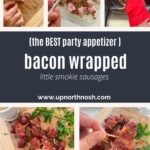 Bacon Wrapped Little Smokie pin