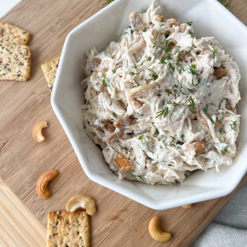 Dill Chicken Salad with Cashews