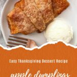 Crescent Roll Apple Dumpling Pinterest Pin