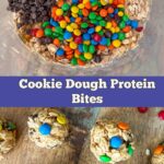 Pinterest Pin for Monster Cookie Protein Balls